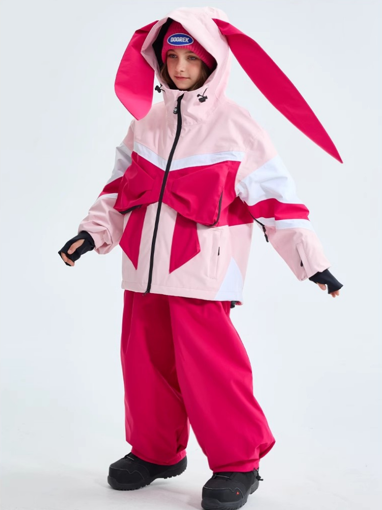 Doorek Kids Bow-Tie Bunny 3L Ski Jacket - Snowears- Jacket