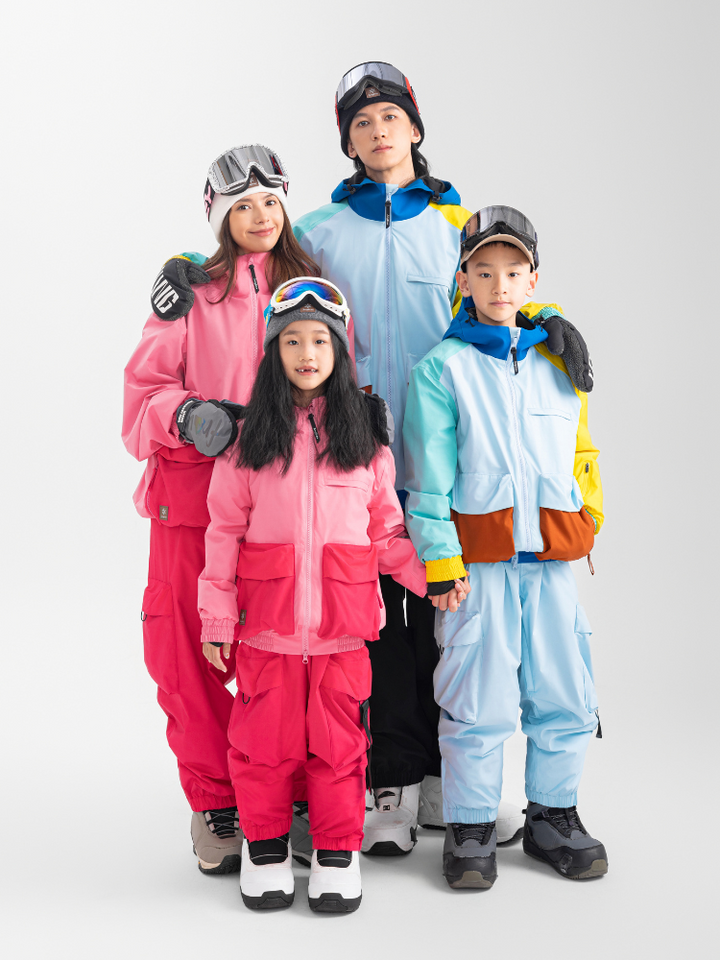 Jungfrau Kids Bright 2L Shell Ski Pants - Snowears- Kids snowboard/Ski Pants