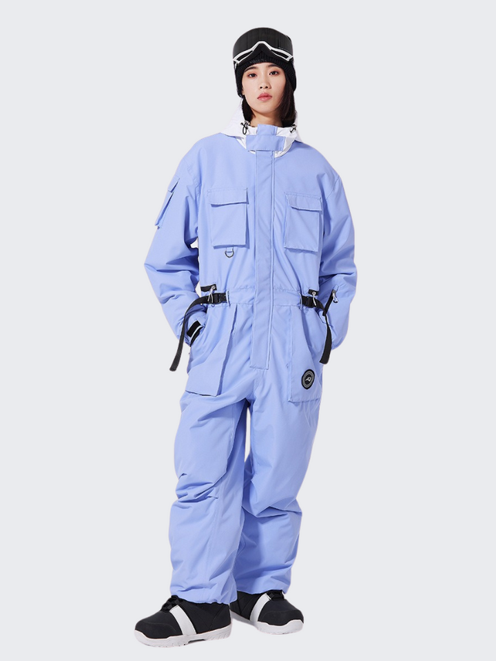 ARCTIC QUEEN Loose Fit Insulated Snow Jumpsuit - Unisex - Snowears- jumpsuit