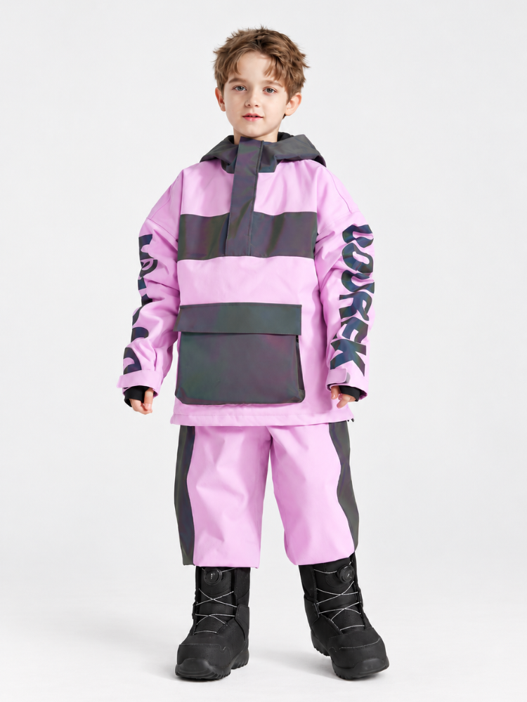 Doorek Kids Reflective Suit Purple Doorek | Snowears.com