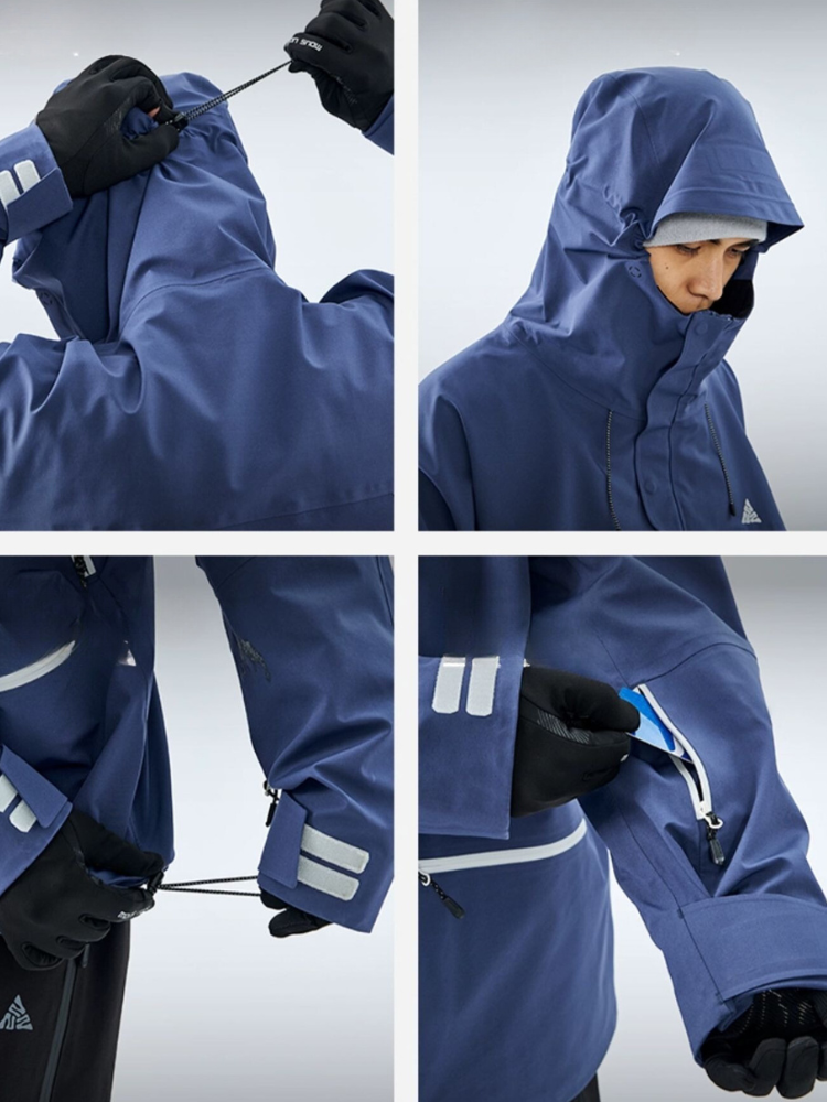 NANEND 3L Alpine Insulated Ski Jacket - Men's - Snowears- Ski/Snowboard Jackets