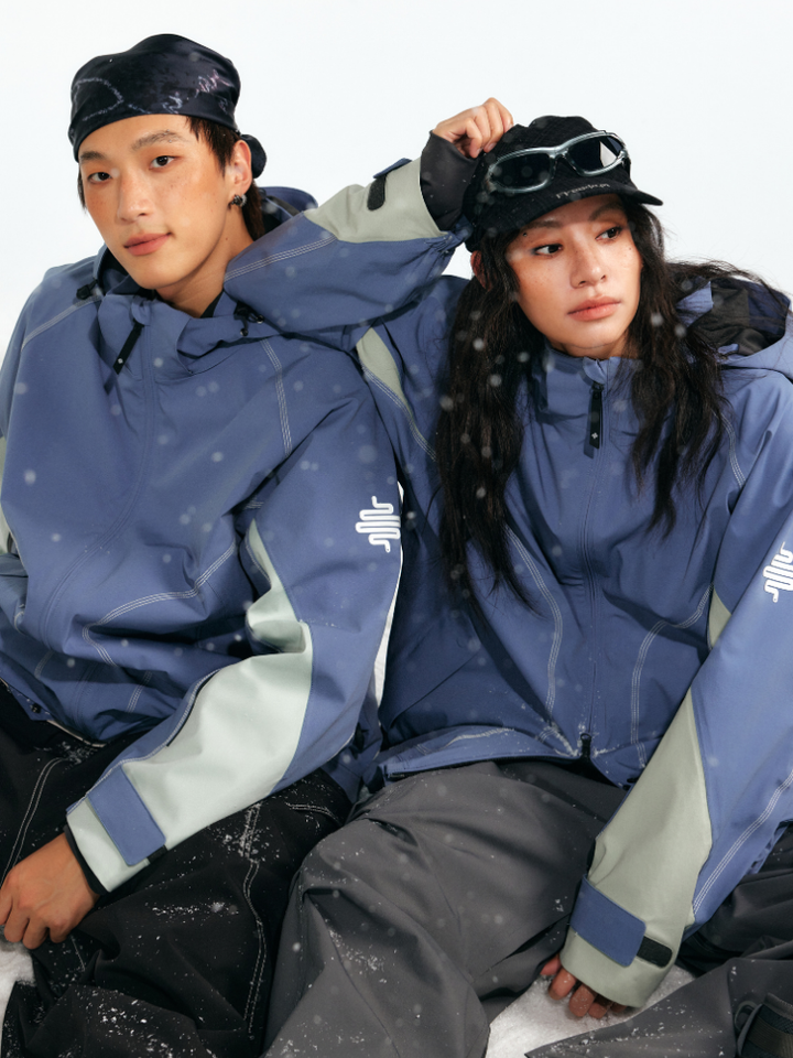 LITAN Teflon Freeride Ski Shell - Unisex - Snowears
