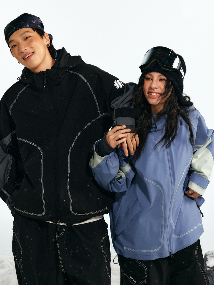 LITAN Teflon Freeride Ski Shell - Unisex - Snowears