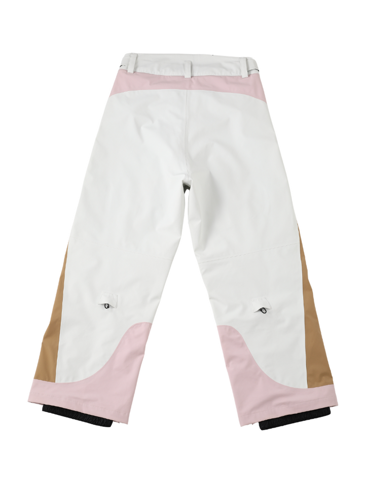 Drysnow EX25 Pink Patchwork 3L Snow Pants - Unisex - Snowears- Pants