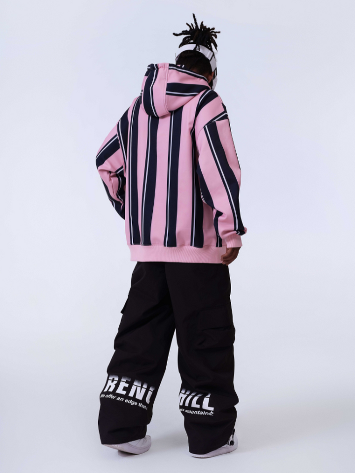 RenChill Winter Striped Snowboard Hoodie - Men's - Snowears- Hoodies & Sweaters