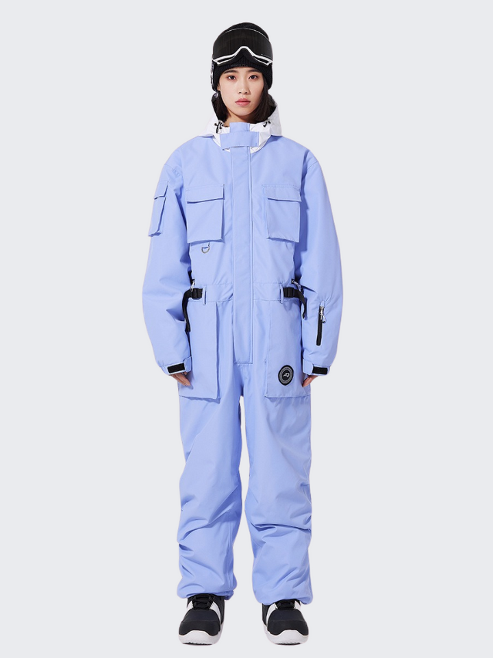 ARCTIC QUEEN Loose Fit Insulated Snow Jumpsuit - Unisex - Snowears- jumpsuit