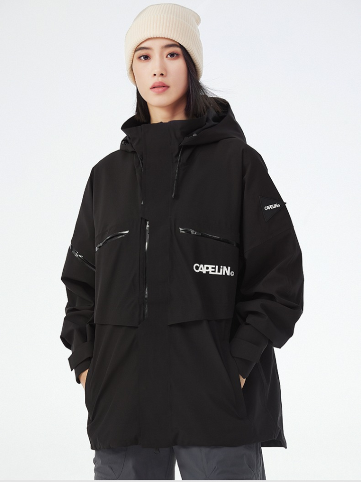 Capelin Crew Granite Windbreaker Shell Jacket - Women's - Snowears- Womens snowboard/Ski Jackets