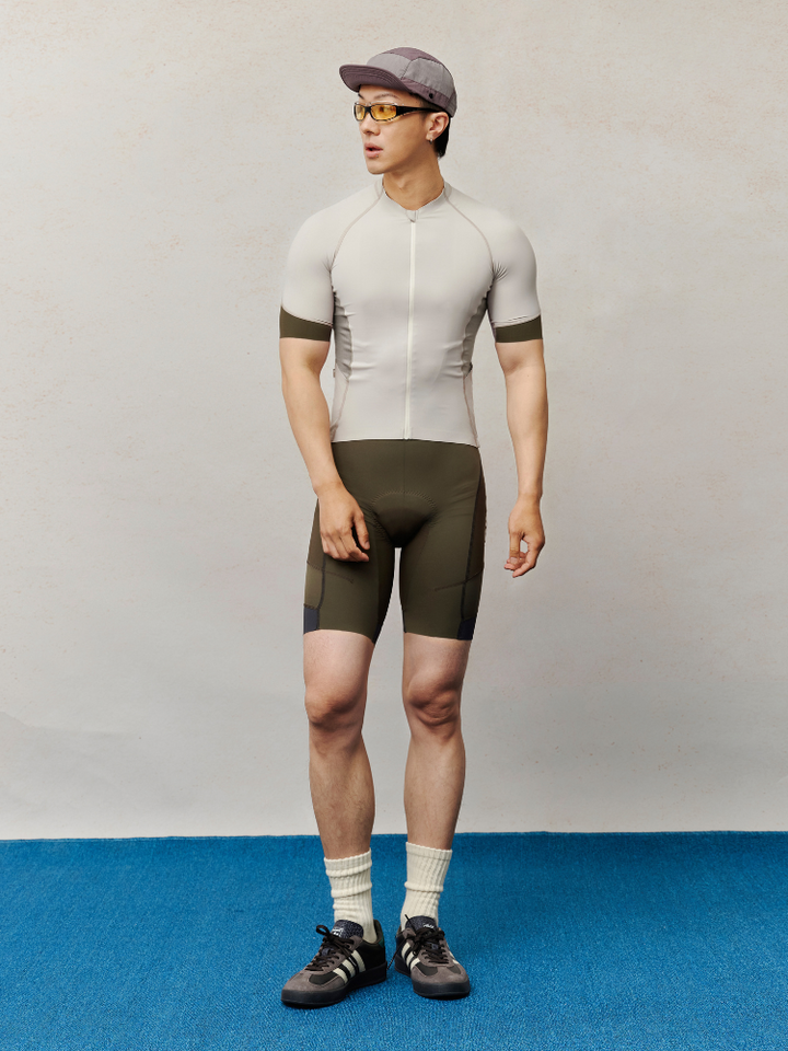 TurtleRabbit Edgy Cycling Jersey – Men’s - Snowears- T-Shirts