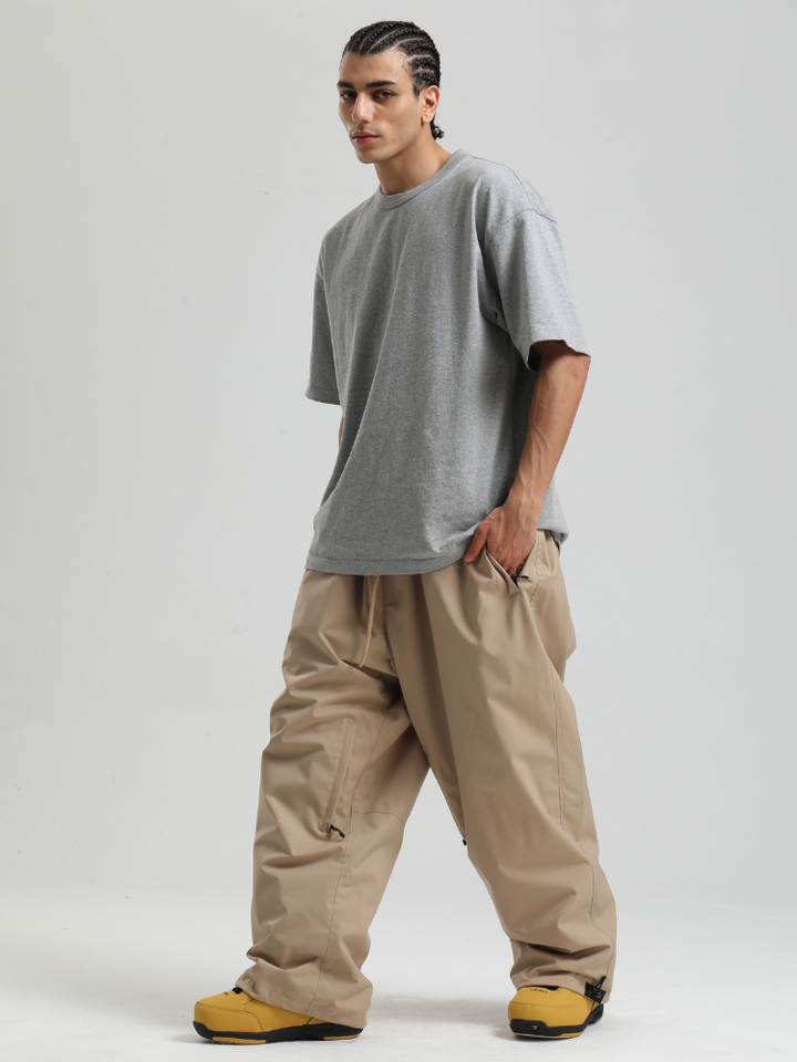 Gsou Snow Sleek Baggy Snow Pants – Men's - Snowears