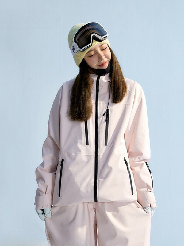 NANEND Pink 3L Winter Ski Jacket - Women's