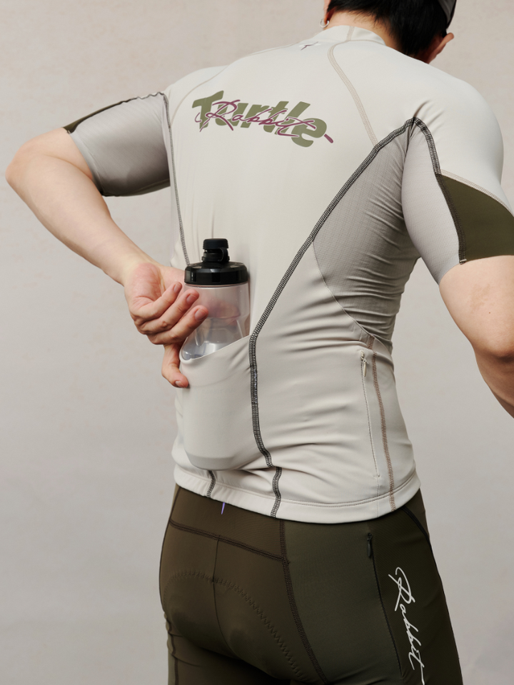 TurtleRabbit Edgy Cycling Jersey – Men’s - Snowears- T-Shirts