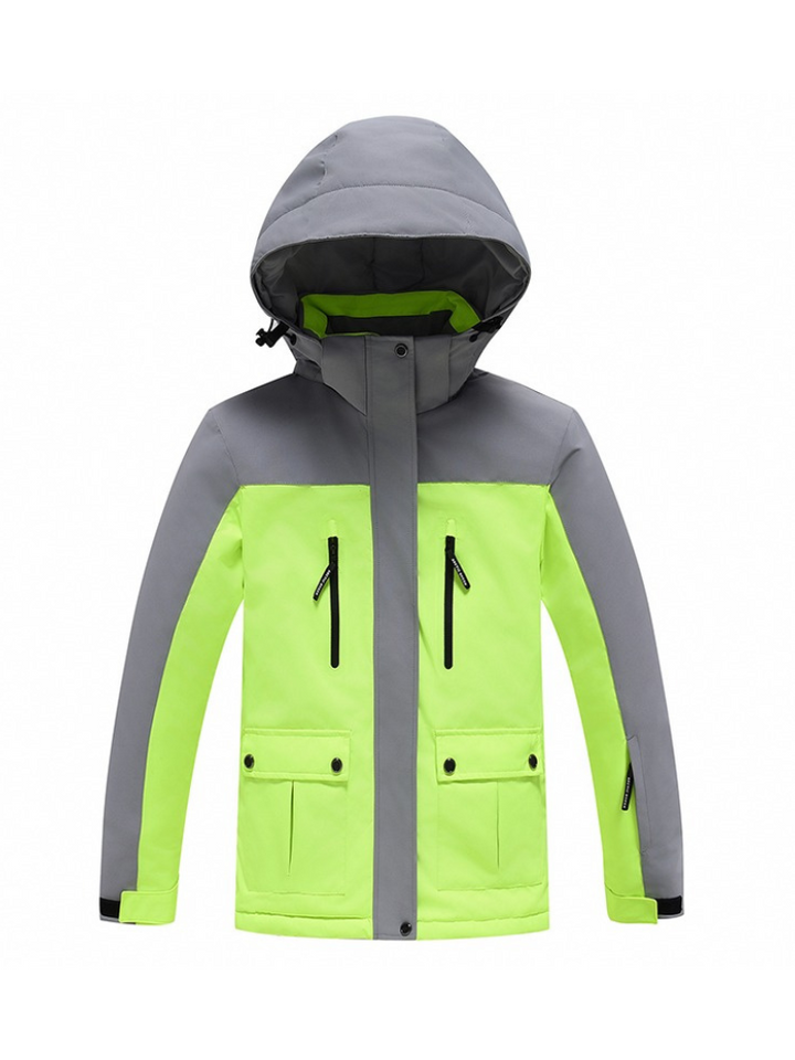 ARCTIC QUEEN Kids Bold Colorblock Ski Jacket - Snowears- Jacket