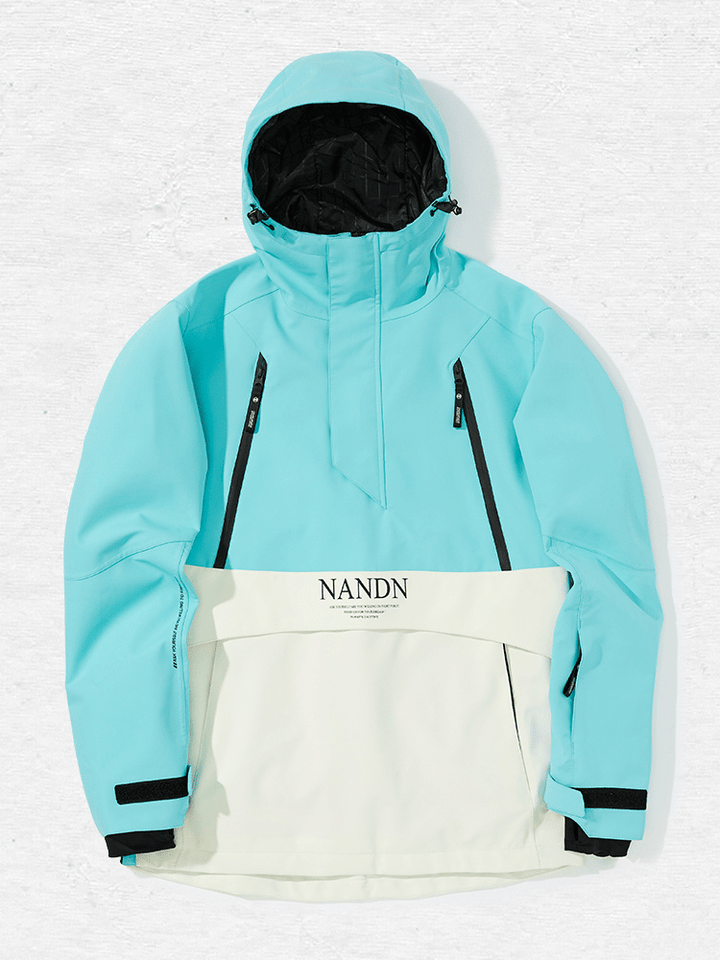 NANDN Insulated Colorblock Hood Jacket - US Only - Snowears- Jackets