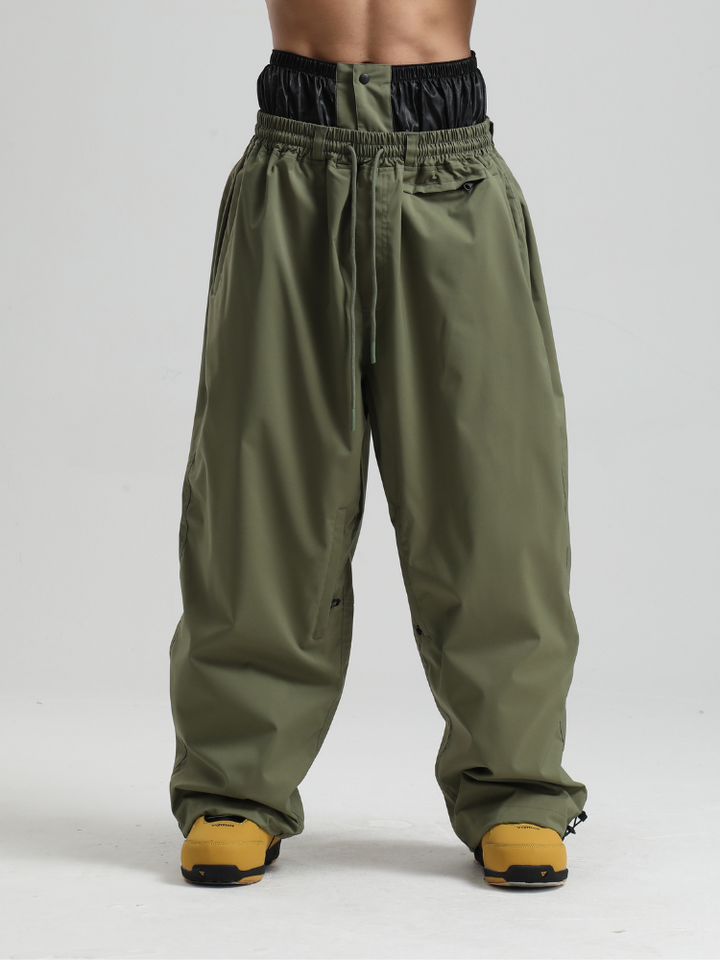 Gsou Snow Sleek Baggy Snow Pants – Men's - Snowears