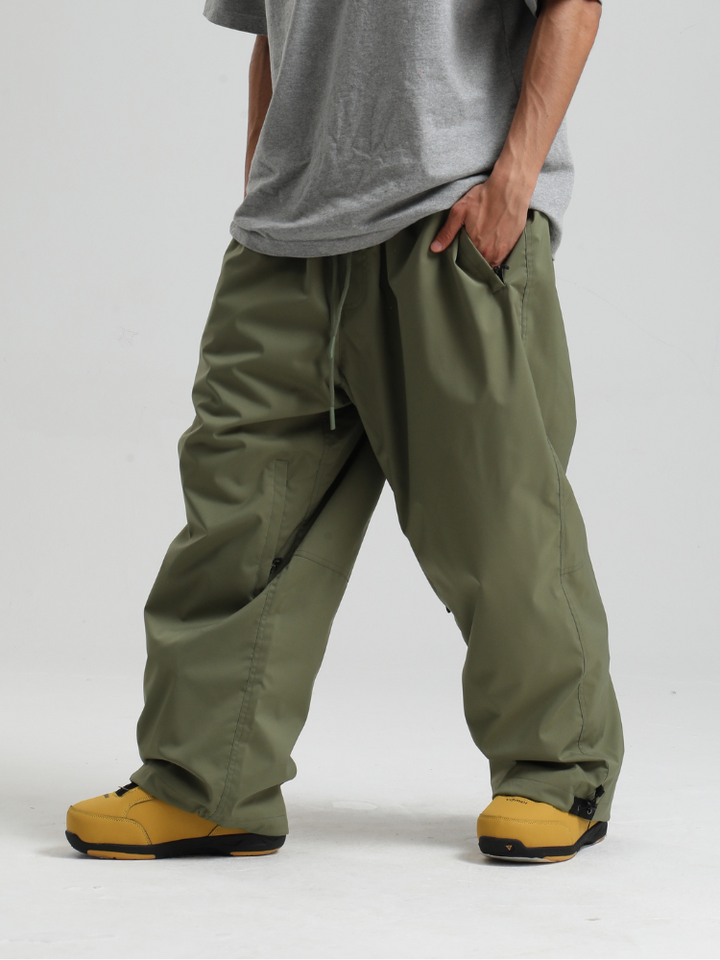 Gsou Snow Sleek Baggy Snow Pants – Men's - Snowears