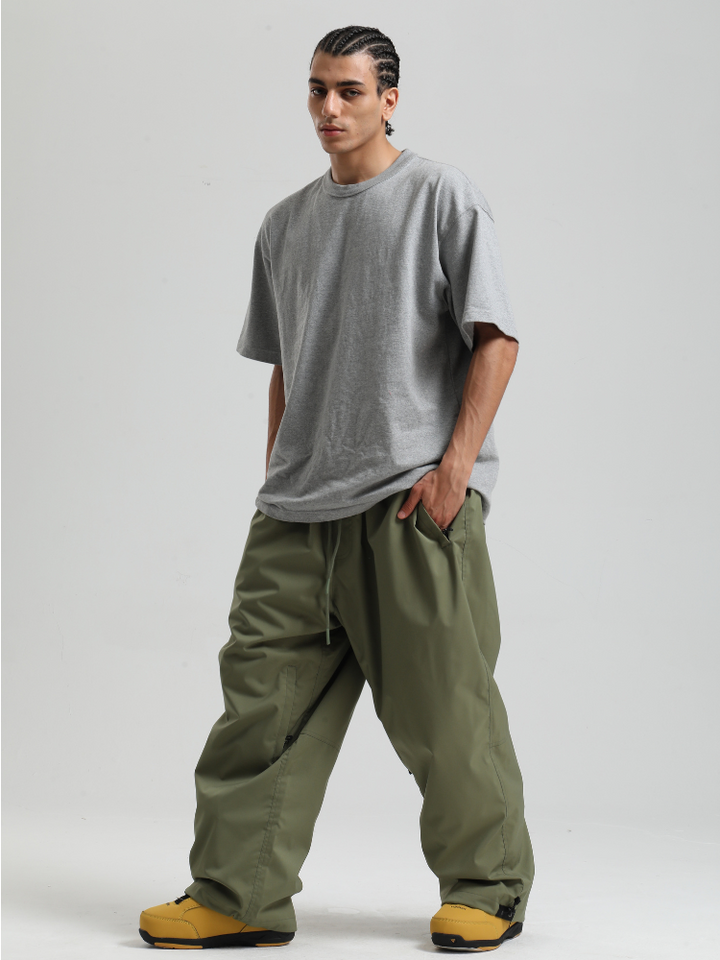 Gsou Snow Sleek Baggy Snow Pants – Men's - Snowears