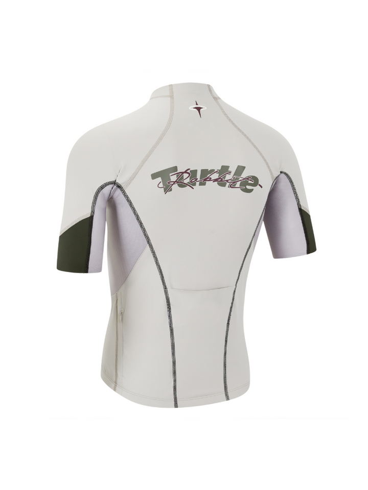 TurtleRabbit Edgy Cycling Jersey – Men’s - Snowears- T-Shirts