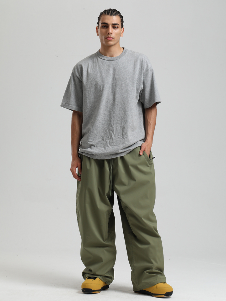 Gsou Snow Sleek Baggy Snow Pants – Men's - Snowears