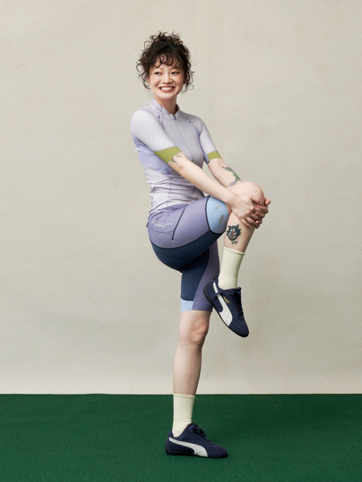 TurtleRabbit Lavender Cycling Bib Shorts - Women's - Snowears- shorts