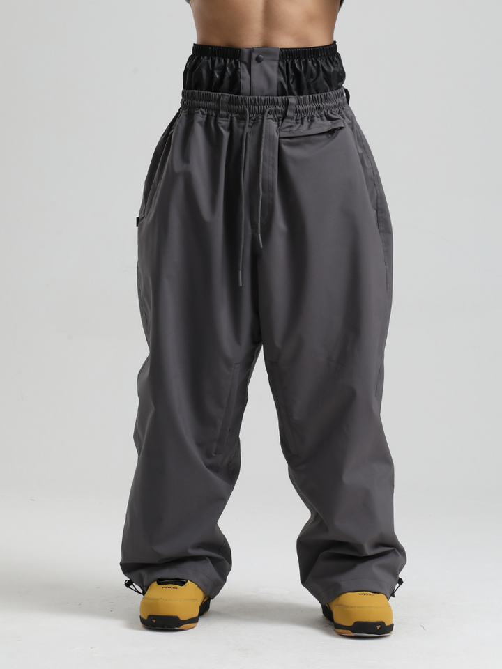Gsou Snow Sleek Baggy Snow Pants – Men's - Snowears