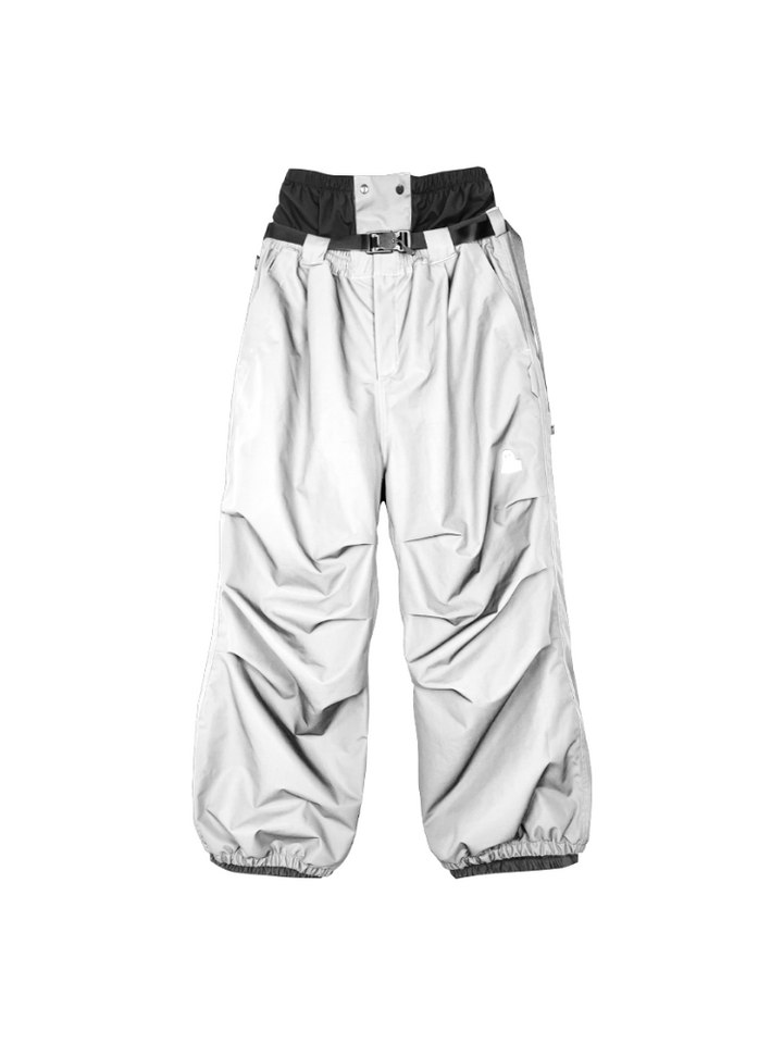 POMT CleanF Wrinkle Baggy Snow Pants - Snowears-snowboarding skiing jacket pants accessories