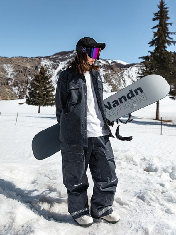 NANDN Jeans Baggy Style Snow Suits - Snowears-snowboarding skiing jacket pants accessories