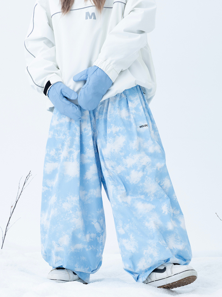 Molocoster Parachute Baggy Ski Pants – Unisex - Snowears
