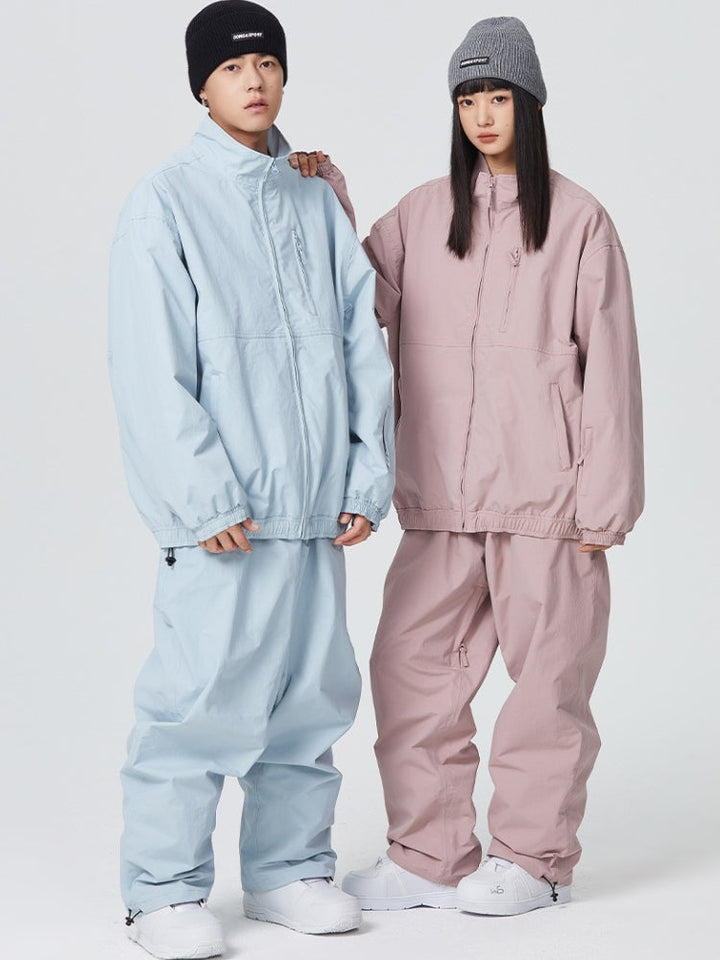 Searipe Baggy Style Monochrome Shell Snow Suit - Women's - Snowears- Suits