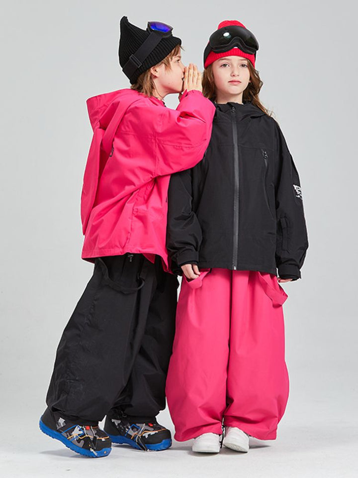 Doorek Kids Rabbit Ears Hooded Jacket - Snowears- Ski Jacket