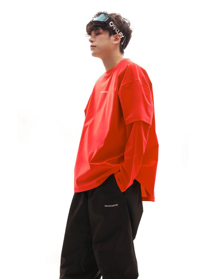 Molocoster Double Layer Sleeves Hoodie - US Only - Snowears- Hoodies & Sweaters