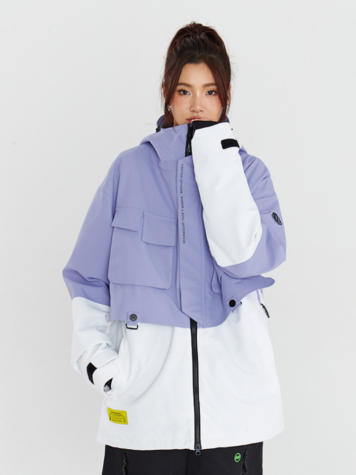 NANDN X DOLL Colorblock Insulated Ski Jacket - Women's - Snowears- Jackets