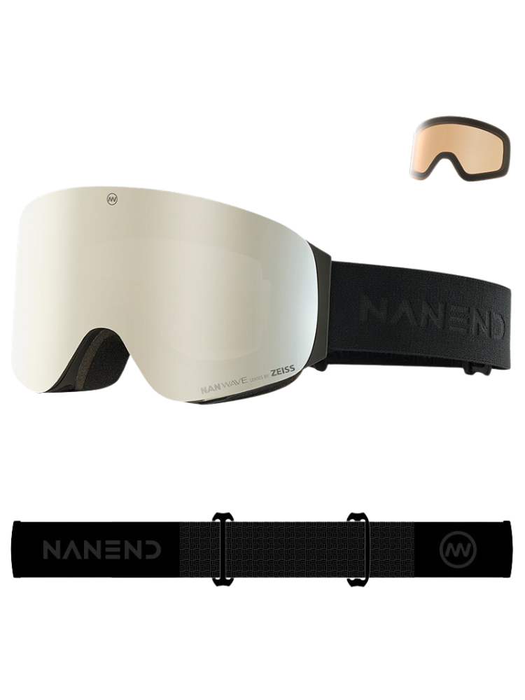 NANEND LumenFlash Zeiss Ski Goggles - Snowears- goggle