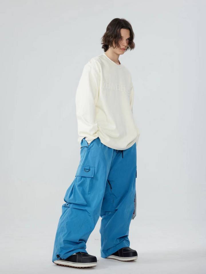 Hellystudio Super Baggy Fleece Pants - Women's - Snowears- Womens snowboard/Ski Pants