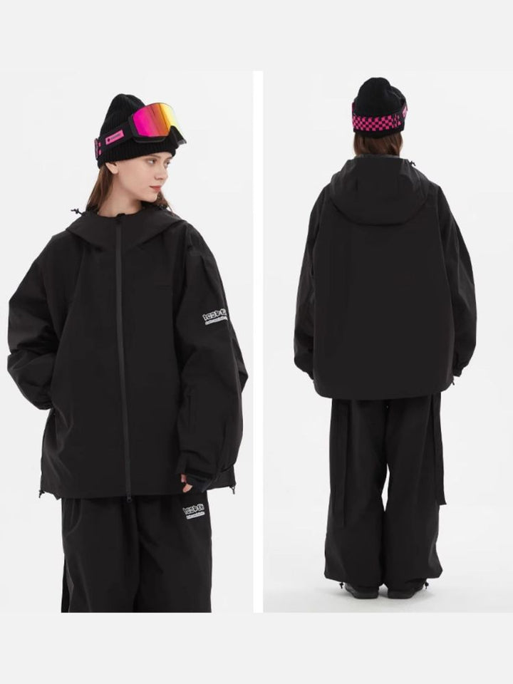 Doorek Rabbit Ears Hooded Snow Suit - Snowears-snowboarding skiing jacket pants accessories