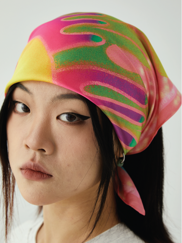 DISOV Crybaby Angel Y2K Bandana - Snowears- Bandana