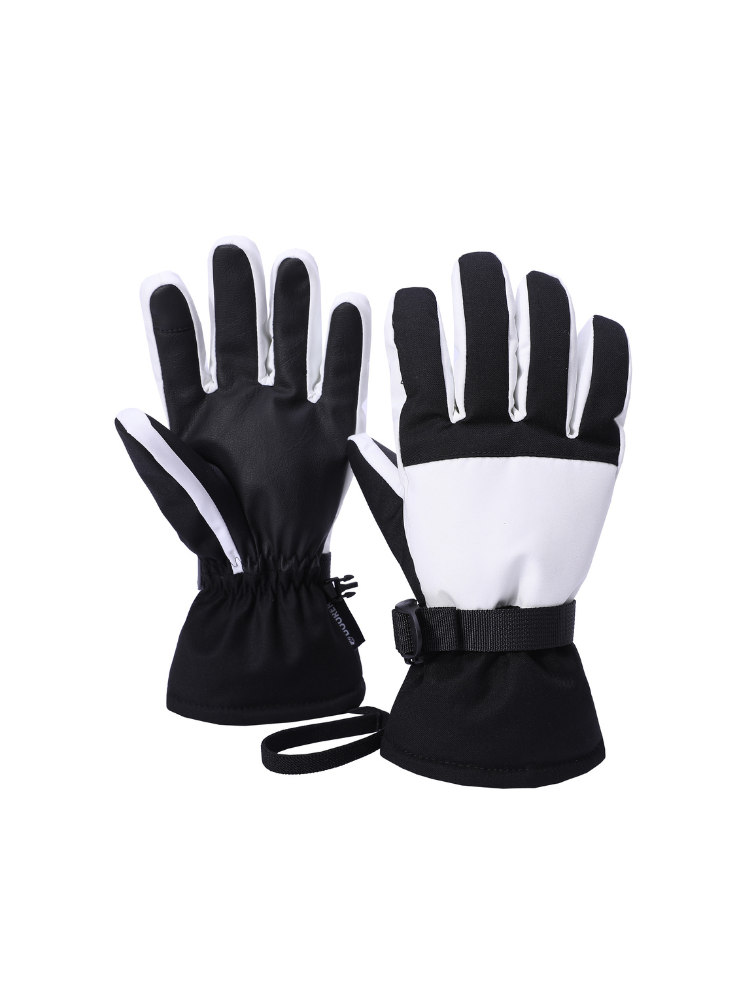 Doorek Waterproof Thinsulate Ski Gloves White Doorek | Snowears.com