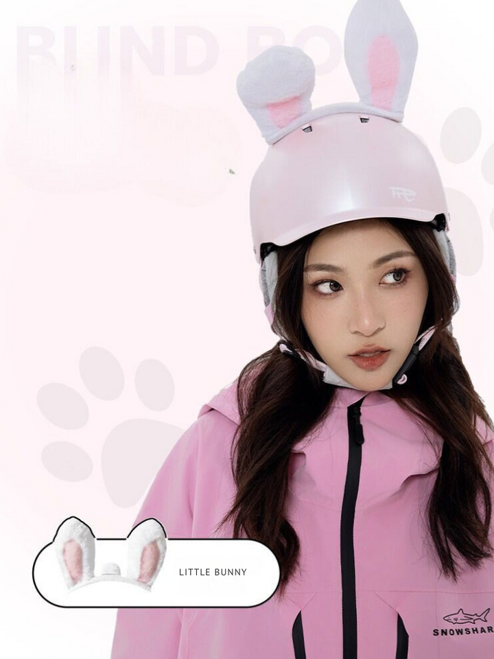 REV Cute Animal Ears Helmet Accessories - Snowears- Helmet Ears