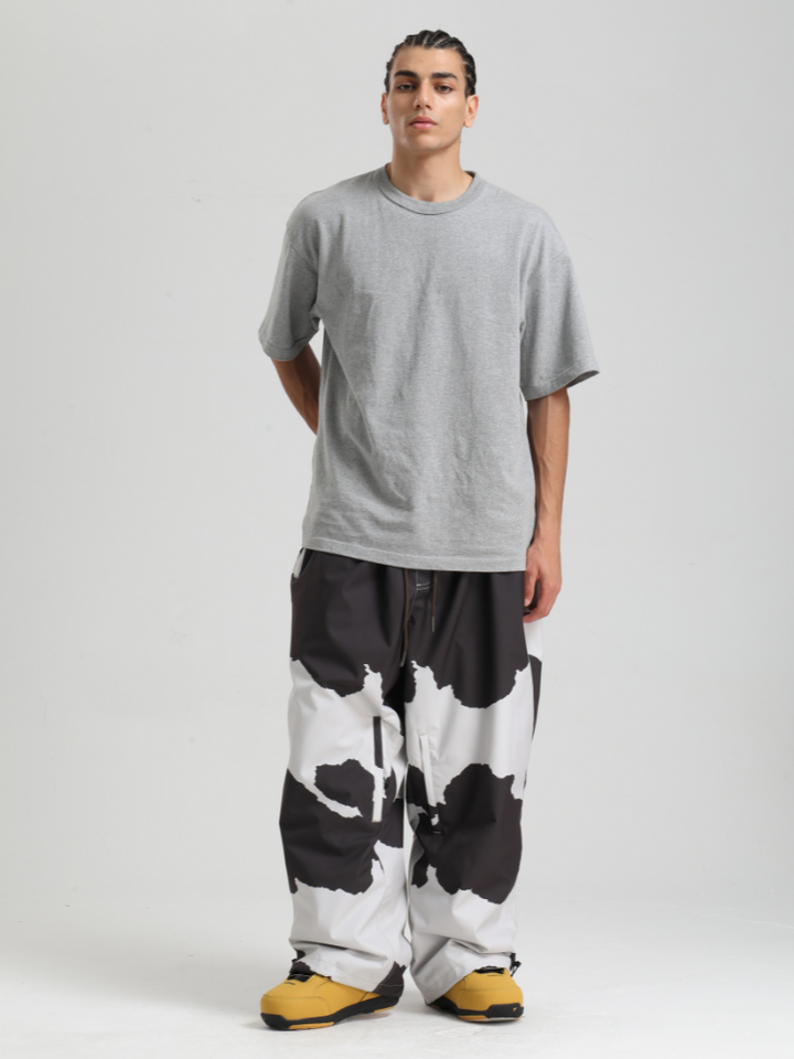 Gsou Snow Bold Cow Print Snow Pants – Men's - Snowears
