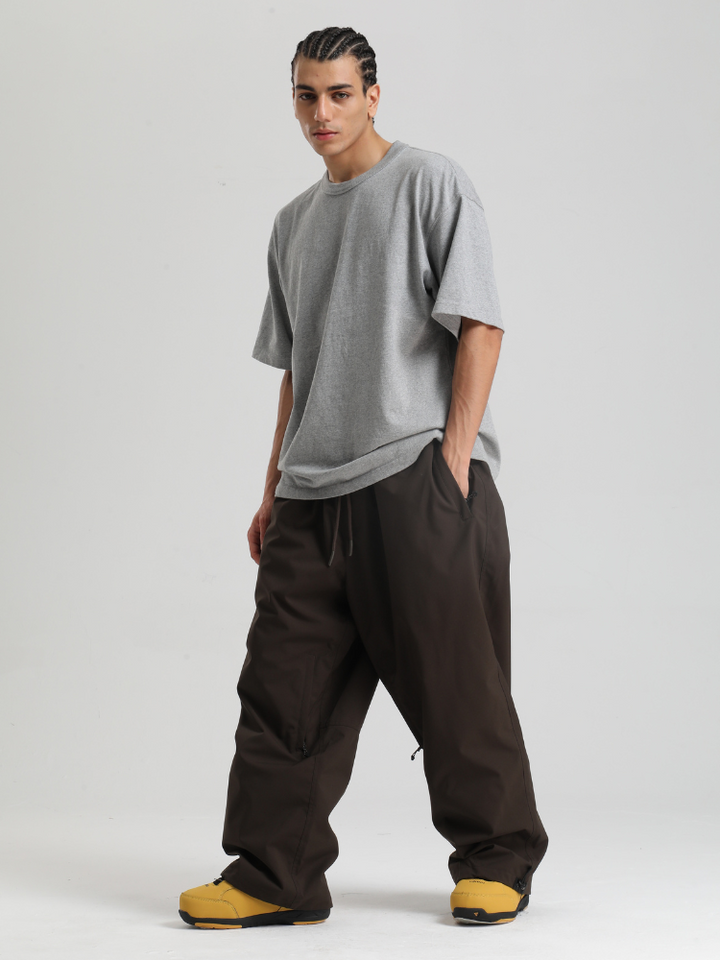 Gsou Snow Sleek Baggy Snow Pants – Men's - Snowears