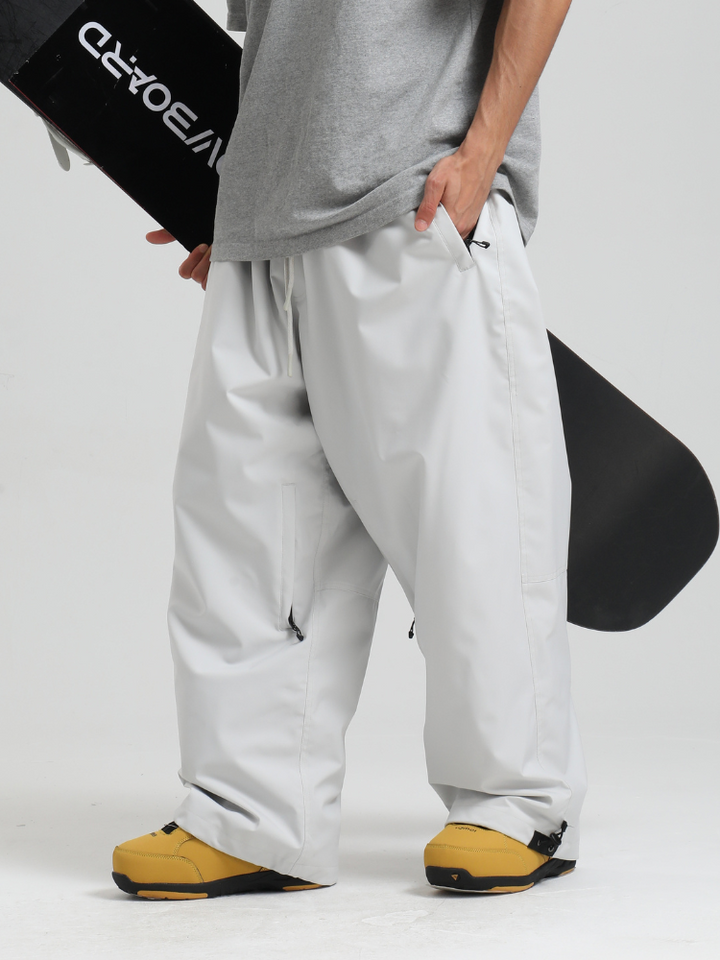 Gsou Snow Sleek Baggy Snow Pants – Men's - Snowears