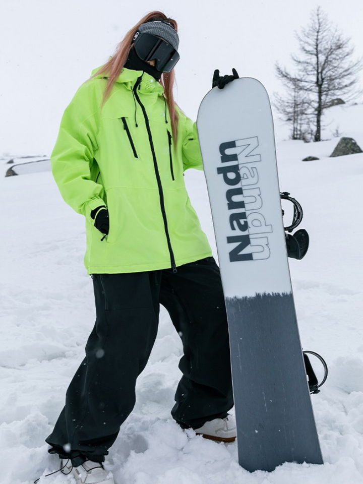 NANDN ReflectRide Loose Fit Snow Pants - US Only - Snowears- snow pants