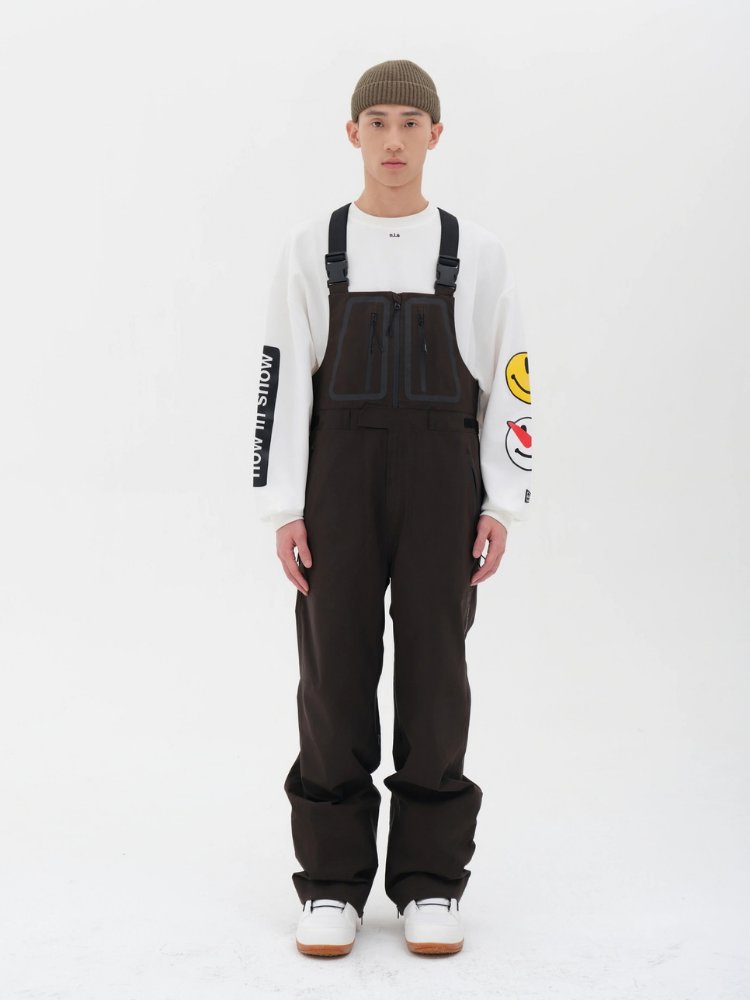 NIS SuperB Reflective Snow Tech Bibs - Unisex