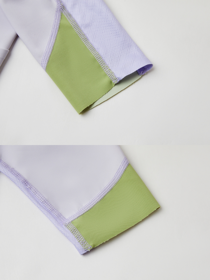 TurtleRabbit Lavender & Sage Cycling Jersey - Women's - Snowears- T-Shirts