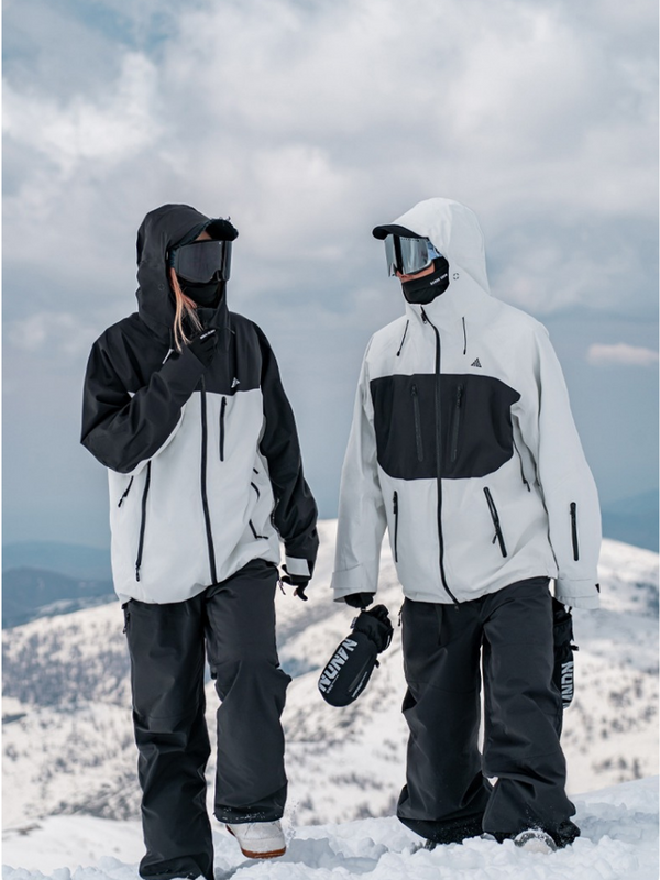 NANDN ReflectRide Loose Fit Snow Pants - Snowears-snowboarding skiing jacket pants accessories