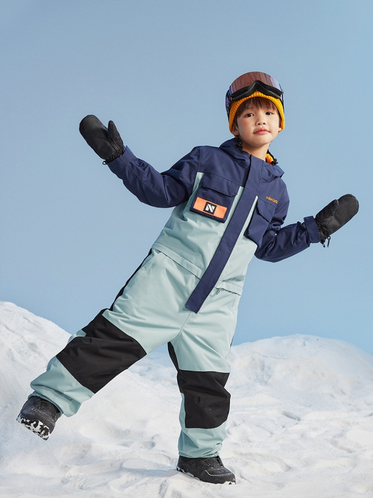 NANEND Kids Alpine Explorer Ski Jumpsuit - US ONLY - Snowears- Suits