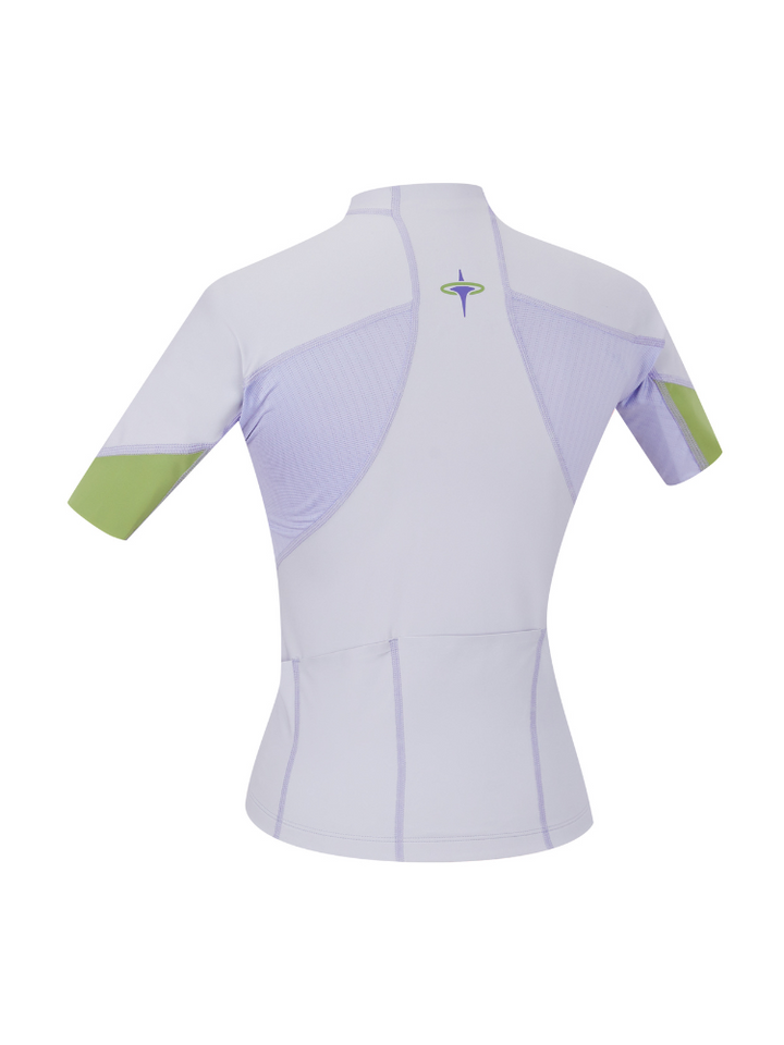 TurtleRabbit Lavender & Sage Cycling Jersey - Women's - Snowears- T-Shirts