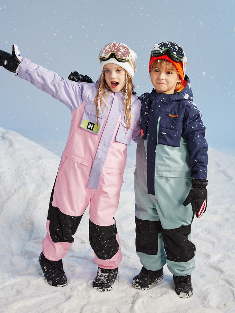 NANEND Kids Alpine Explorer Ski Jumpsuit - US ONLY - Snowears- Suits