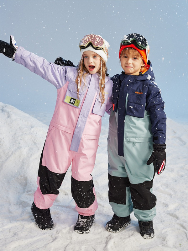 NANEND Kids Alpine Explorer Ski Jumpsuit