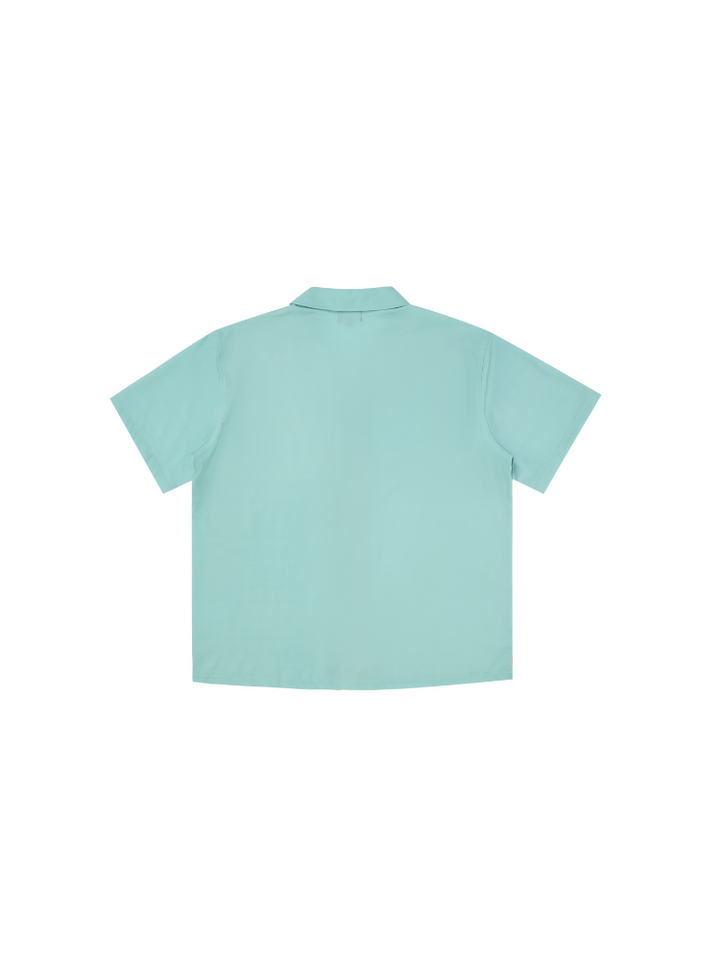 CHILLHANG Retro Colorblock Cuba Shirt - Unisex - Snowears- T-Shirts