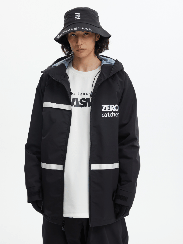 Tolasmik X ZERO Catcher Motion Jacket - Unisex Black Tolasmik | Snowears.com